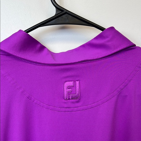 Footjoy FJ Purple Men's Polo Shirt Size XL - Picture 6 of 7